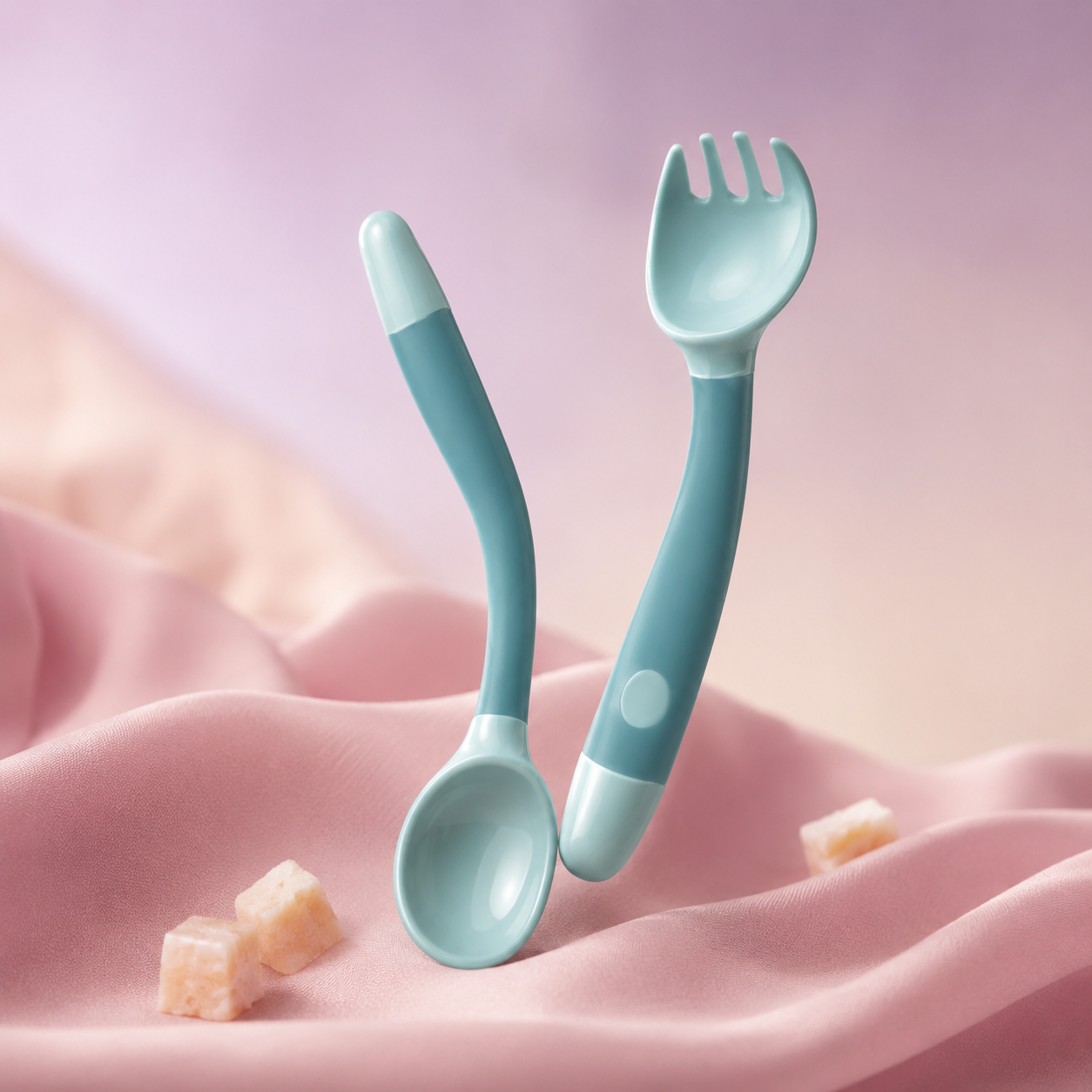 Bendable Training Fork & Spoon Set | Beyond Mush