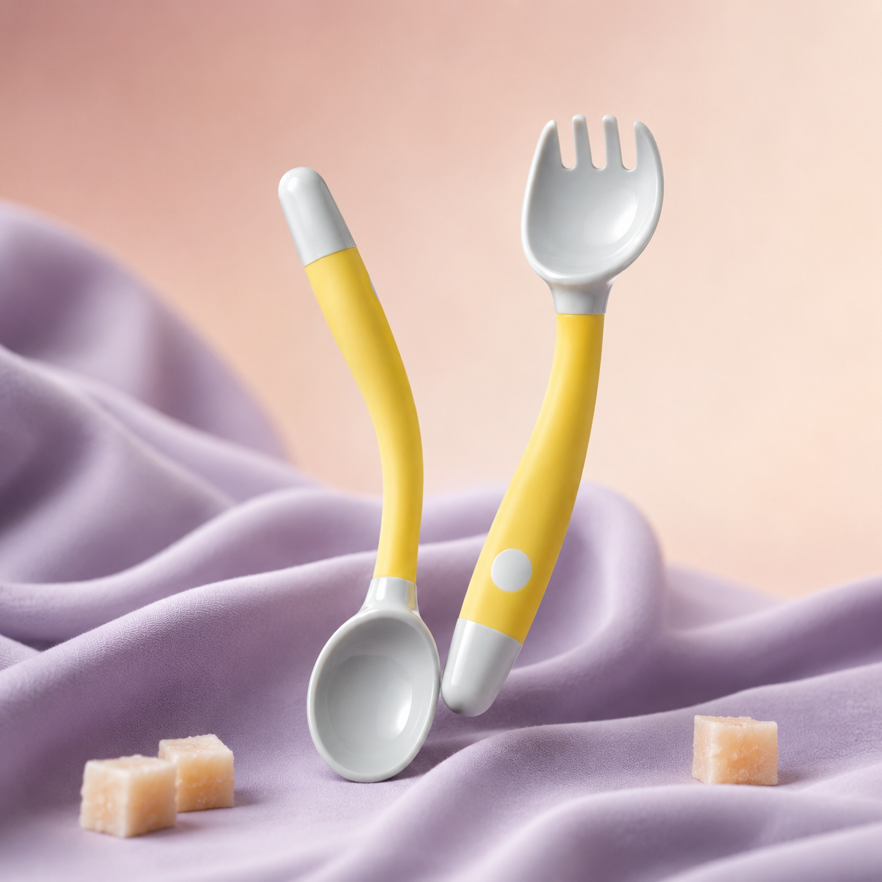 Bendable Training Fork & Spoon Set | Beyond Mush