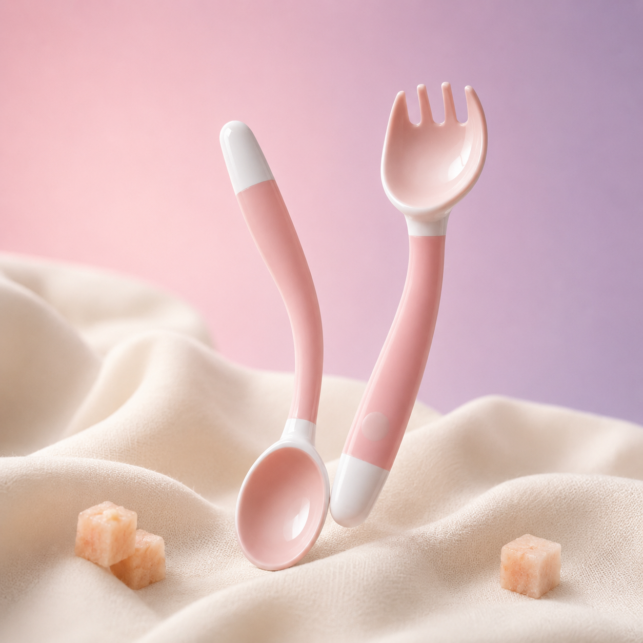 Bendable Training Fork & Spoon Set | Beyond Mush