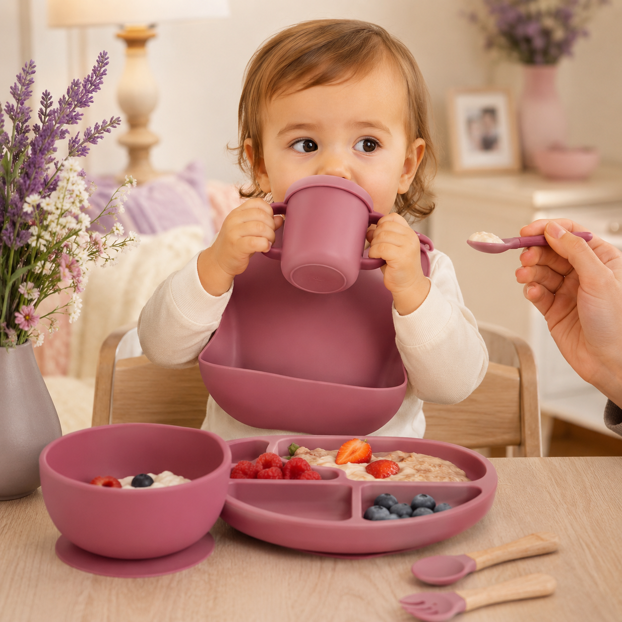 Complete Silicone Feeding Set | Beyond Mush