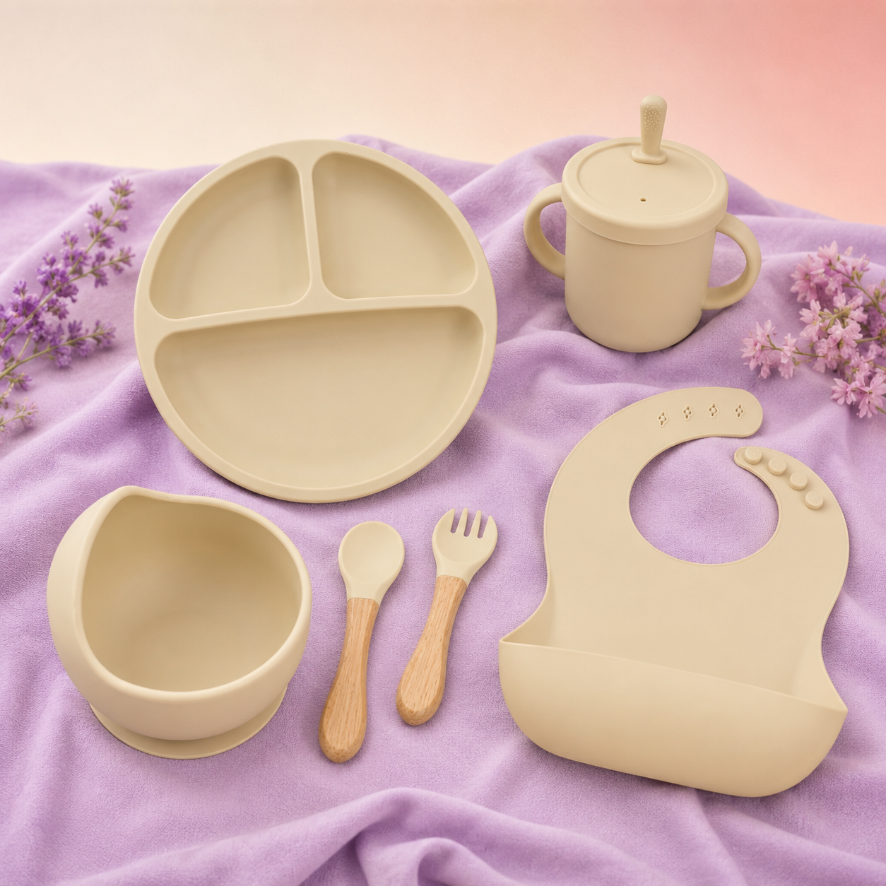 Complete Silicone Feeding Set | Beyond Mush