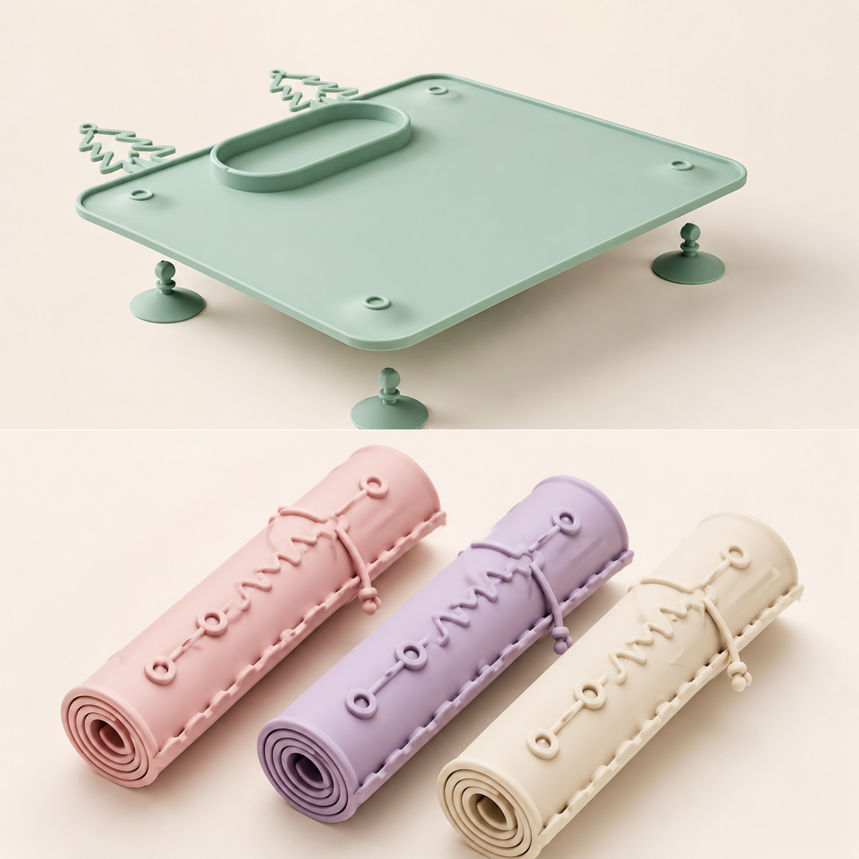 Roll-Up Travel Placemat | Beyond Mush