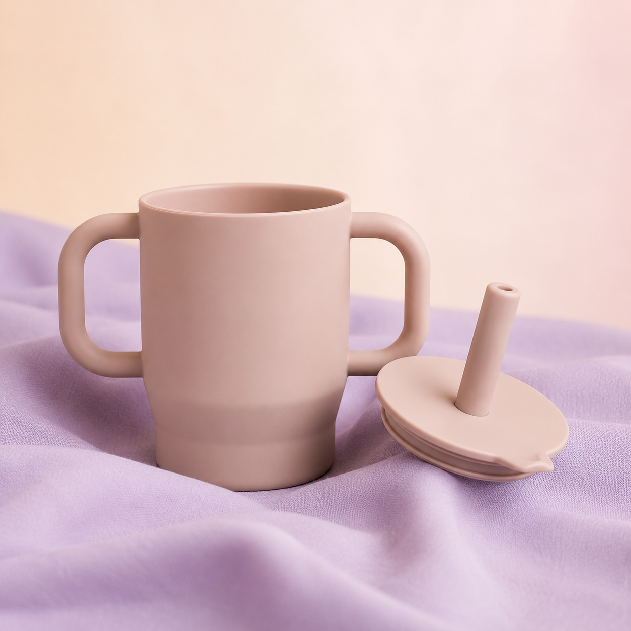 Straw Training Cup with Handles | Beyond Mush