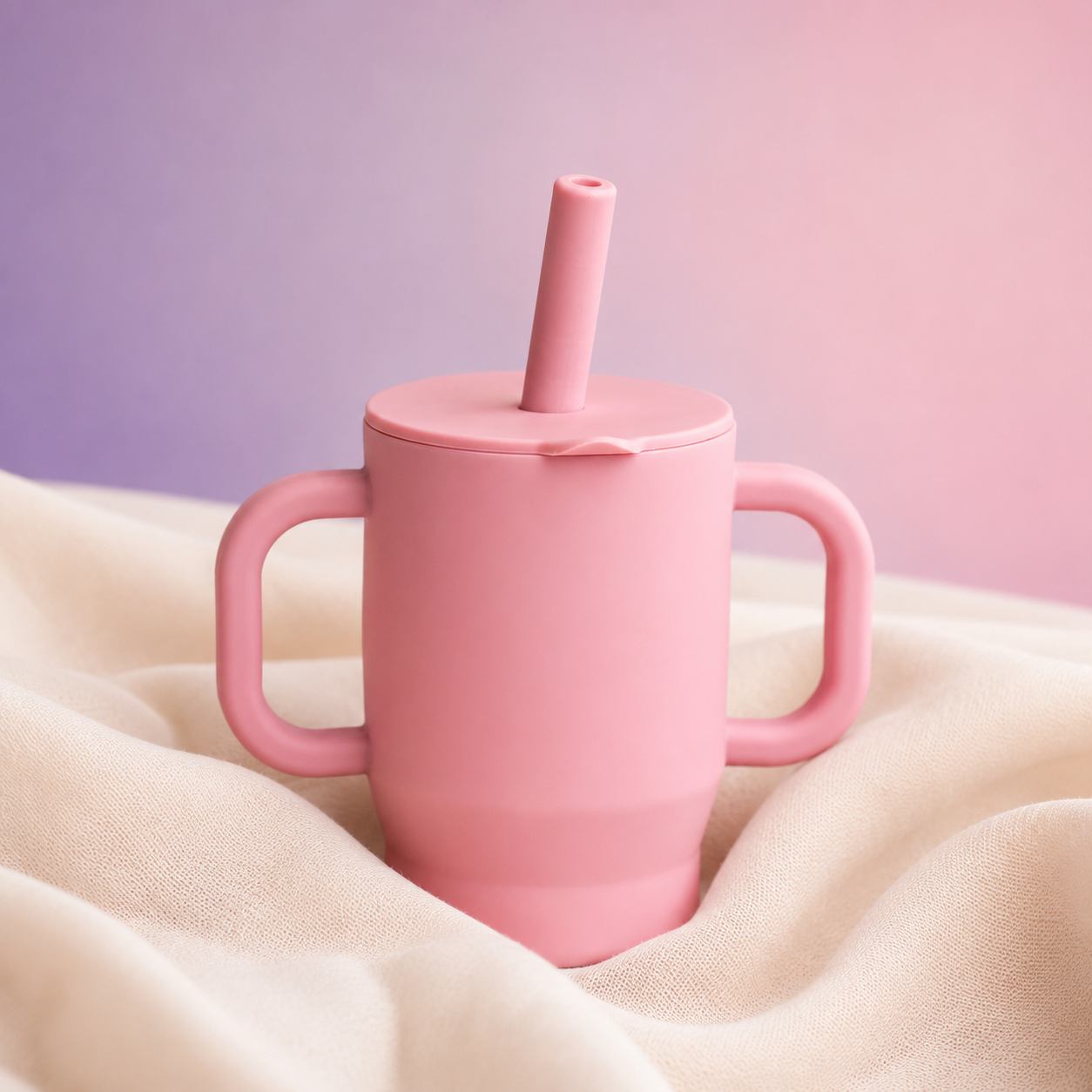 Straw Training Cup with Handles | Beyond Mush