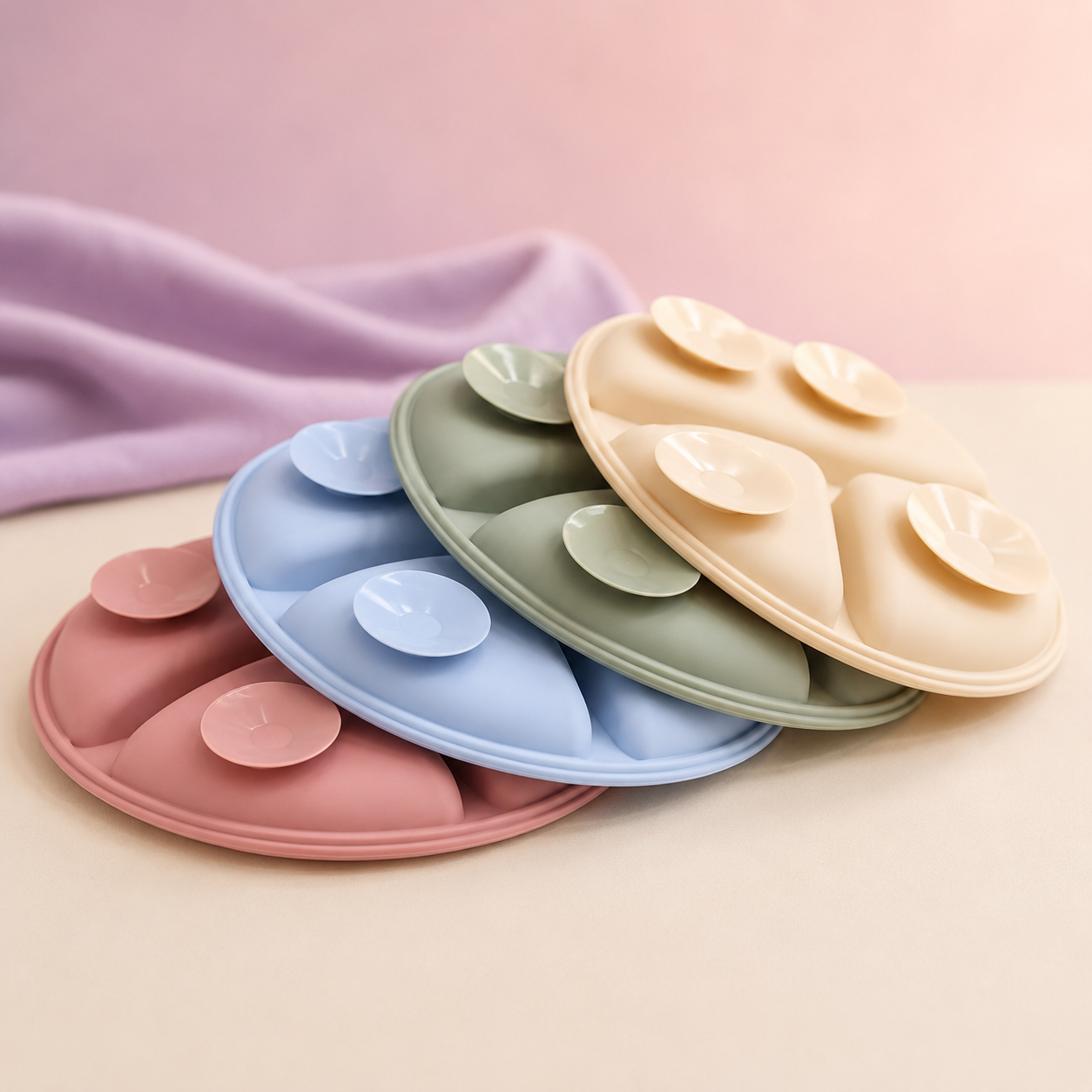 Suction Plate with Spoon & Fork | Beyond Mush
